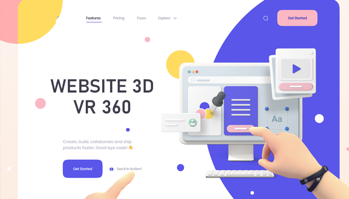 Lợi ích thiết kế website 3D - website VR 360 độ giới thiệu sản phẩm