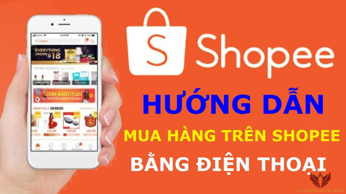 Hướng dẫn mua hàng trên Shopee bằng điện thoại