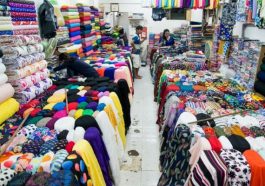 Khu chợ vải Trung Quốc nổi tiếng