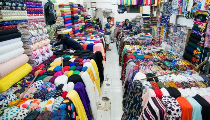 Khu chợ vải Trung Quốc nổi tiếng