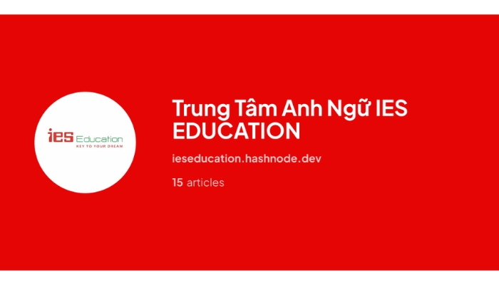Trung tâm dạy tiếng Anh online IES Education
