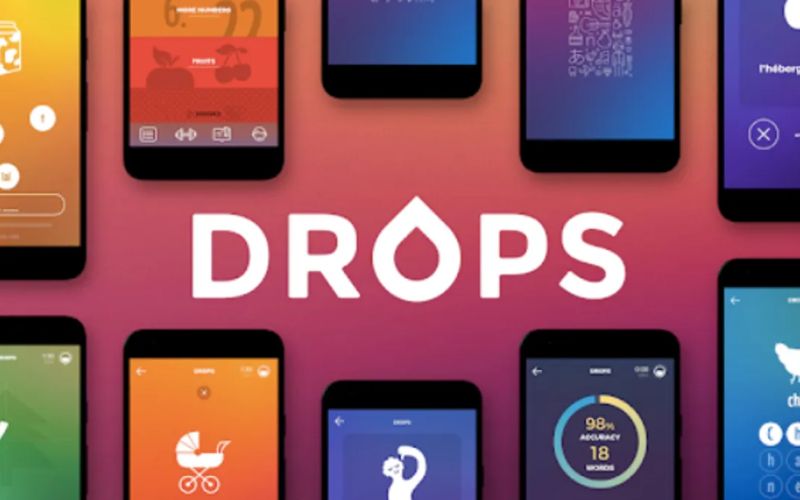 App học tiếng Anh cho người đi làm Drops