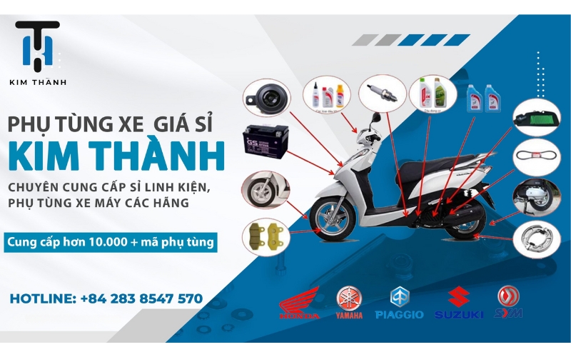 cửa hàng phụ tùng xe máy Kim Thành