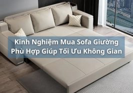 kinh nghiệm mua sofa giường