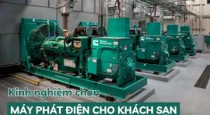 máy phát điện cho khách sạn