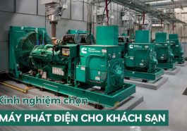 máy phát điện cho khách sạn