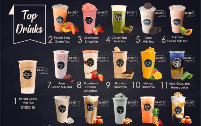 cách chọn kích thước menu phù hợp