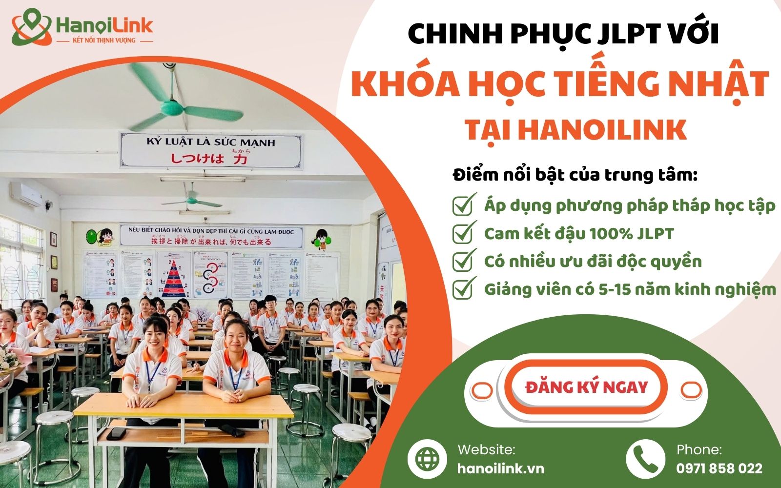 HanoiLink - Trung tâm đào tạo tiếng Nhật uy tín tại Hà Nội